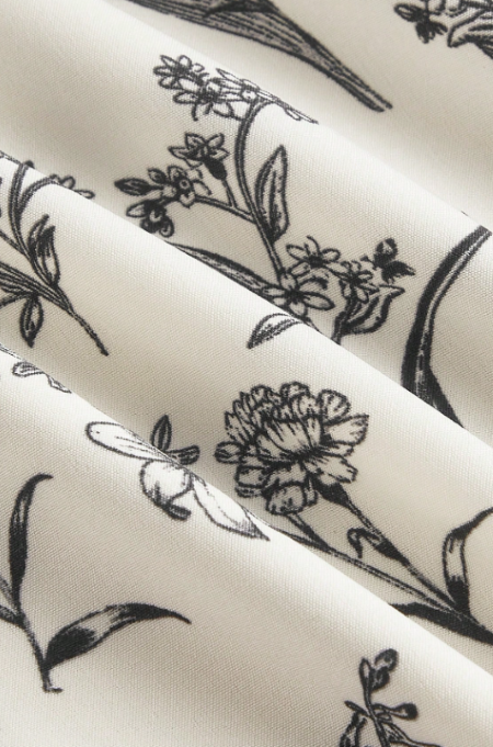 Black and white print